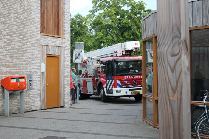 Pand ontruimd wegens brand