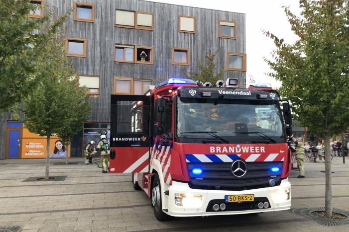 Pand ontruimd wegens brand