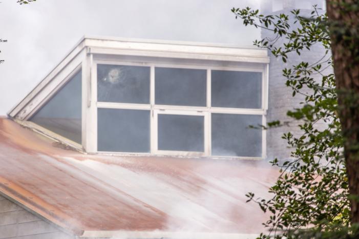 Grote brand in leegstaande villa