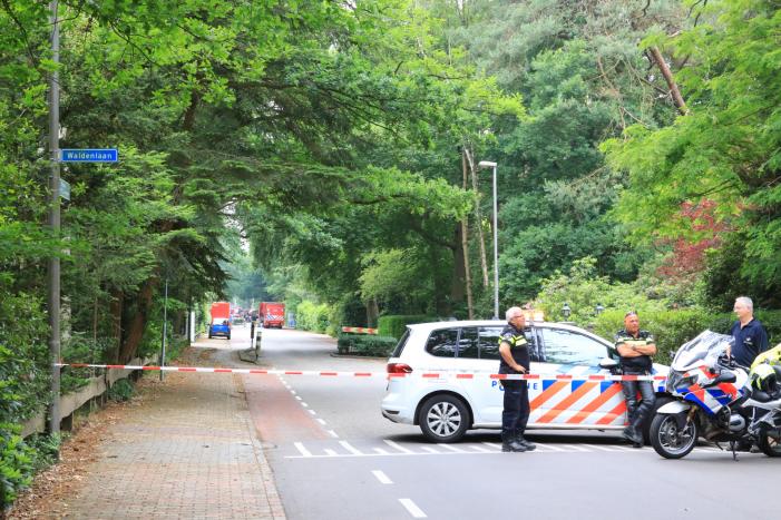 Grote brand in leegstaande villa