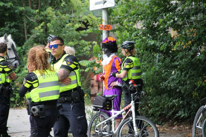 Veel politie voor demonstratie Black Lives Matters