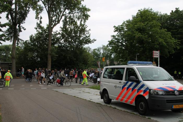 Veel politie voor demonstratie Black Lives Matters