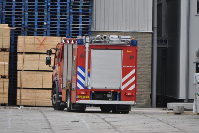 Brand op industrieterrein