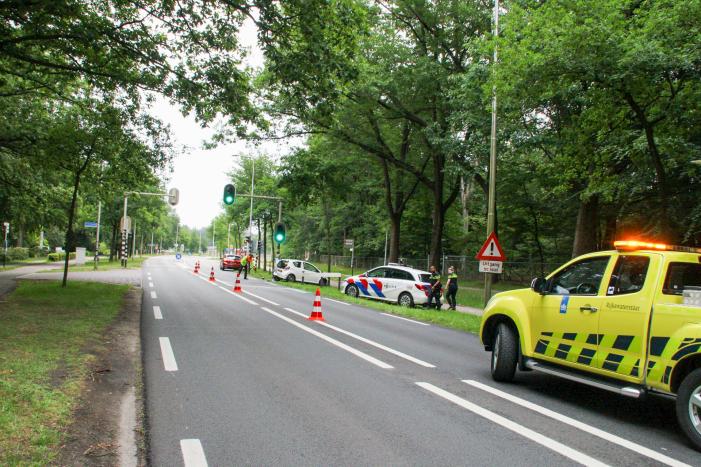 Flinke schade na kop-staart botsing