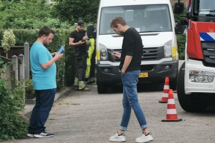 Klusser veroorzaakt gaslekkage