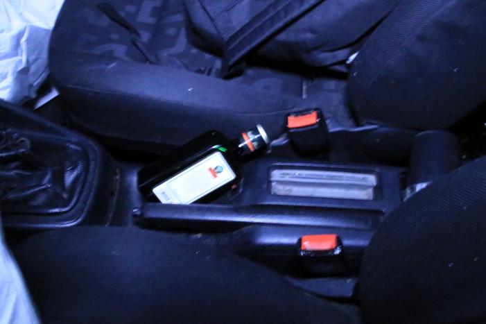 Personenauto total loss na eenzijdige botsing