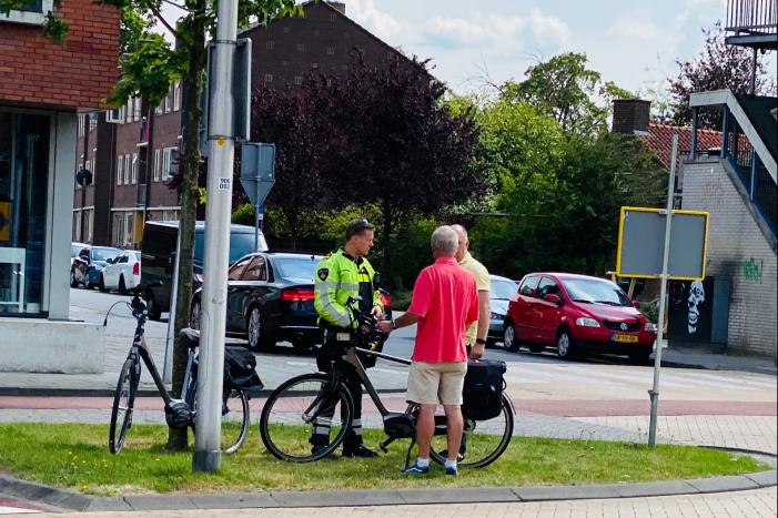 E-bikester gewond bij verkeersongeval