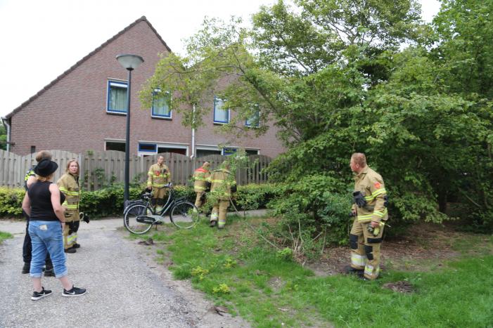 Man gewond door brandende vloeistof