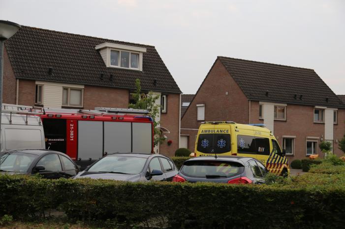 Man gewond door brandende vloeistof