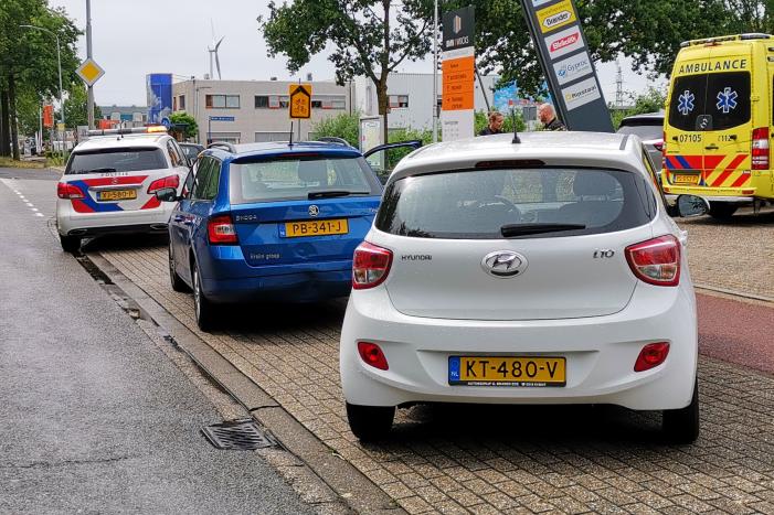 Schade bij kop-staartaanrijding bedrijventerrein De Frankeneng