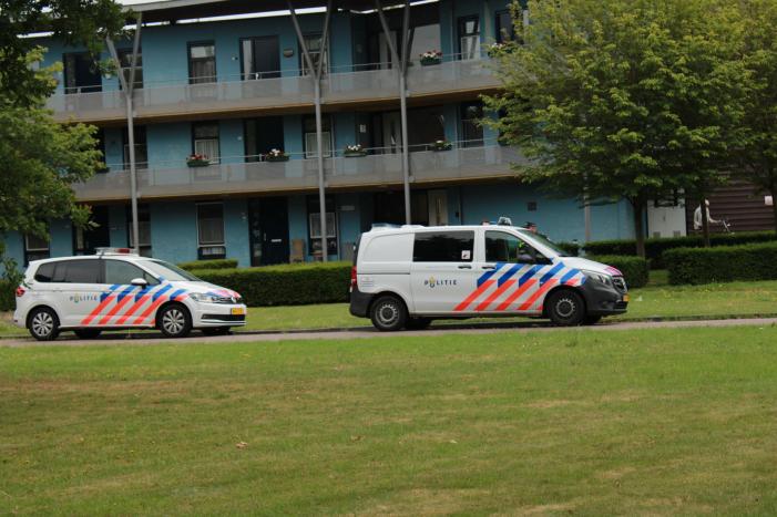 Grote inzet bij incident flatwoning