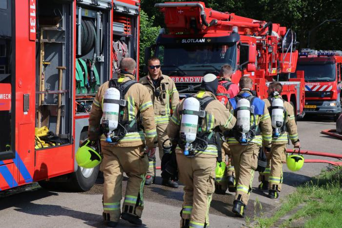 Gewonden bij brand in keuken van woning