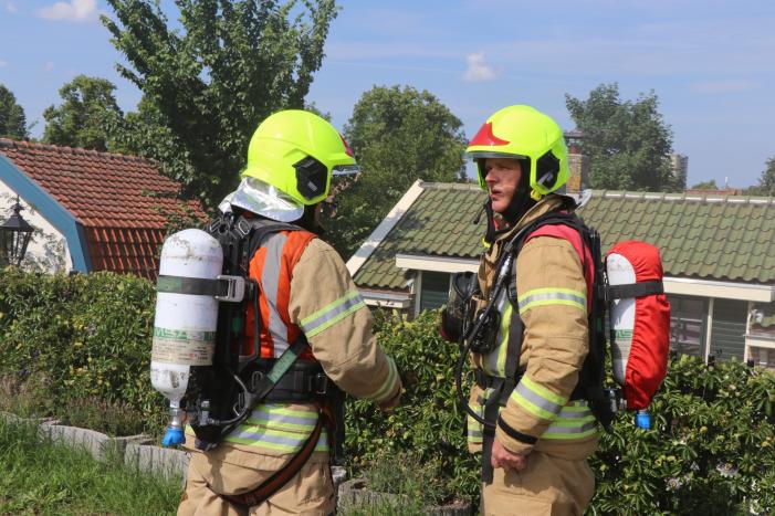 Gewonden bij brand in keuken van woning