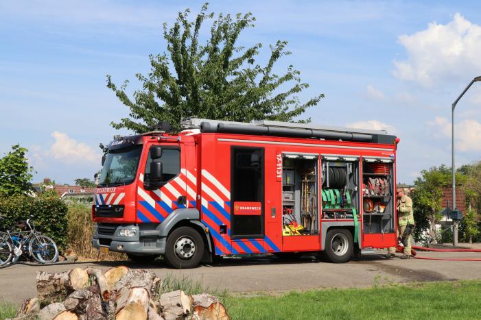 Gewonden bij brand in keuken van woning