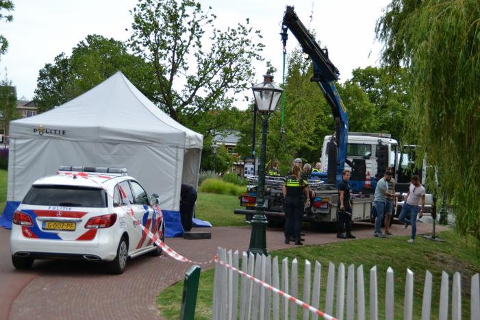 Lichaam aangetroffen in sloot