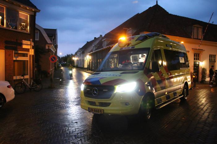 Fietsster gewond na aanrijding met auto