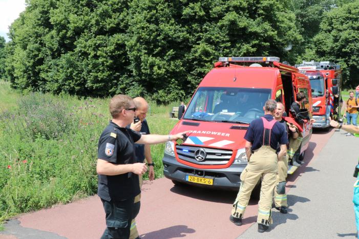 Zoekactie na aantreffen kinderfiets Nieuwerkerse Tocht