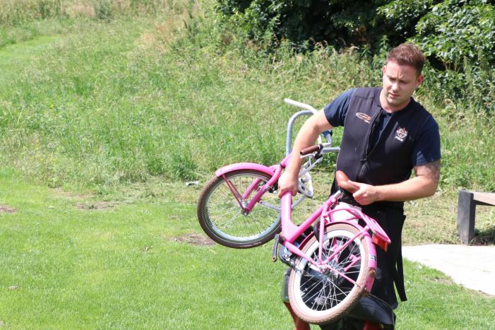 Zoekactie na aantreffen kinderfiets Nieuwerkerse Tocht