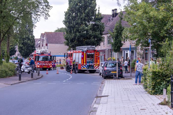 Brand in keuken van woning