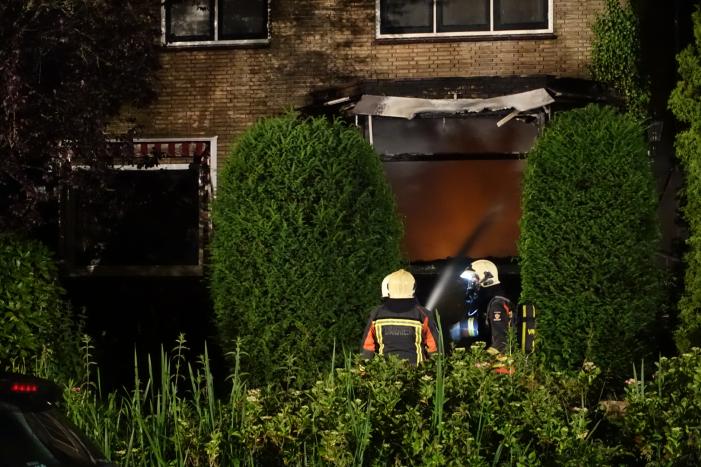 Grote brand in vrijstaande woning