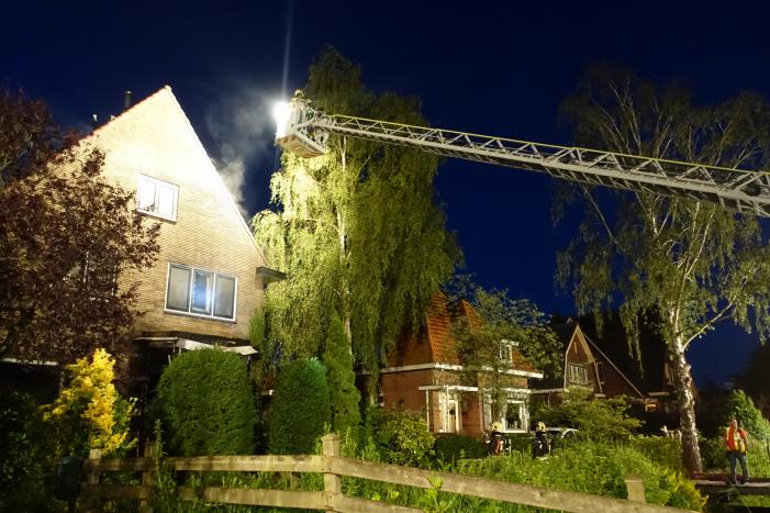 Grote brand in vrijstaande woning