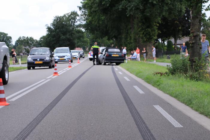 Forse schade bij kop-staart botsing