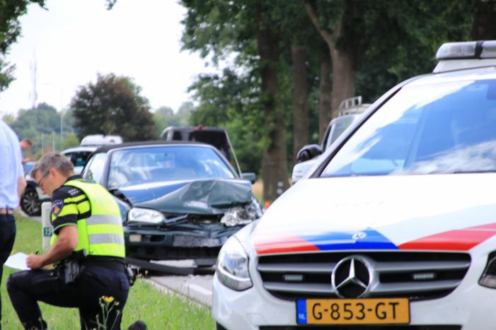 Forse schade bij kop-staart botsing