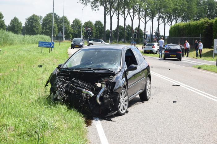 Enorme ravage na frontale botsing