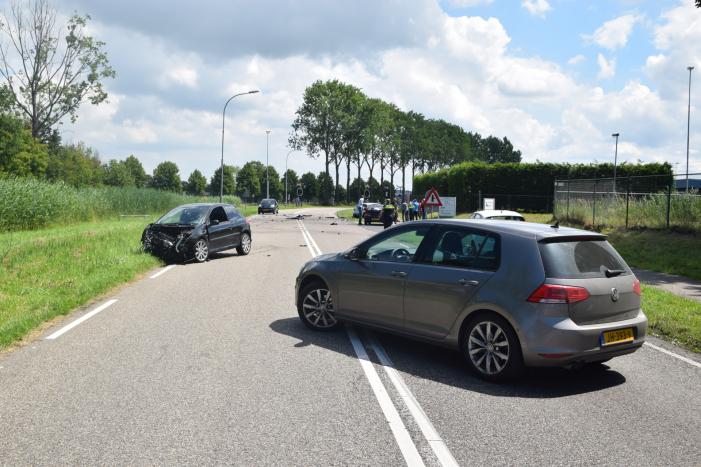 Enorme ravage na frontale botsing