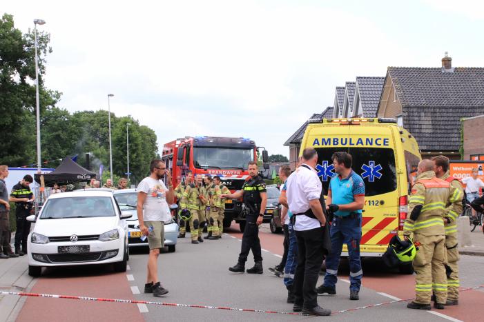 Drie auto's betrokken bij kop-staart botsing