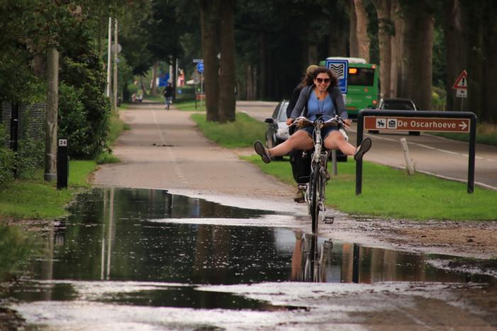 Gevaarlijke situatie door waterleidingbreuk
