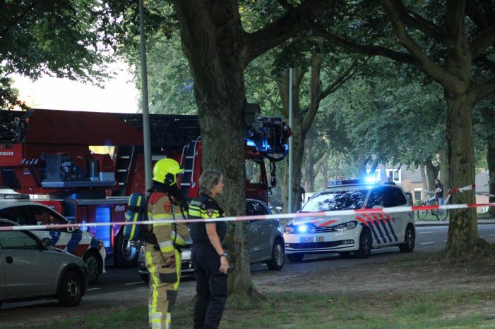 Meerdere woningen ontruimd na keukenbrand