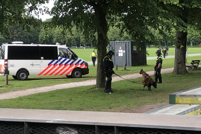 Grote groepen demonstranten op Malieveld aangehouden