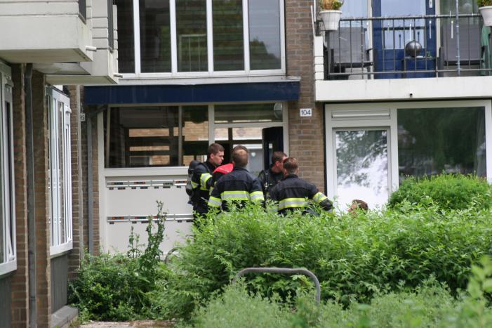 Onderzoek naar gaslucht in flat