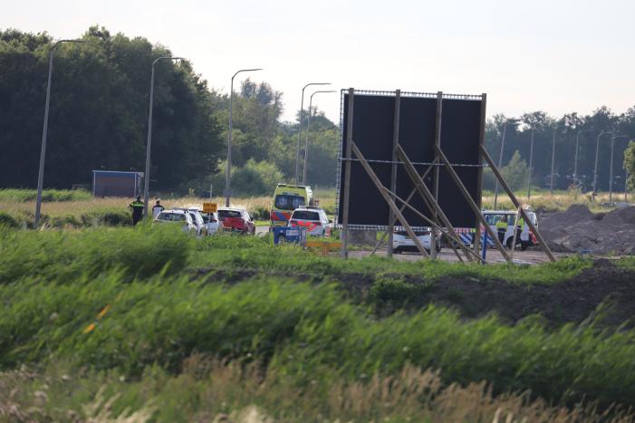 Enorme knal na brand op bouwplaats