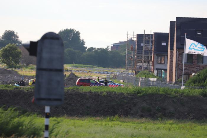 Enorme knal na brand op bouwplaats