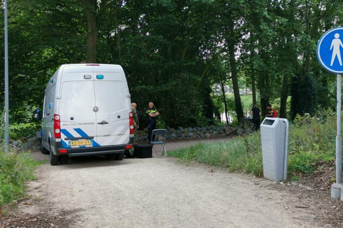 Tas met verdachte stof Proosdijpark tot ontploffing gebracht