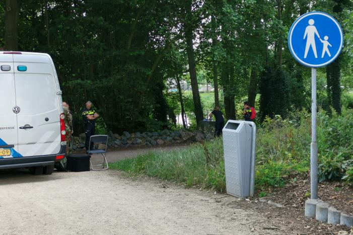 Tas met verdachte stof Proosdijpark tot ontploffing gebracht
