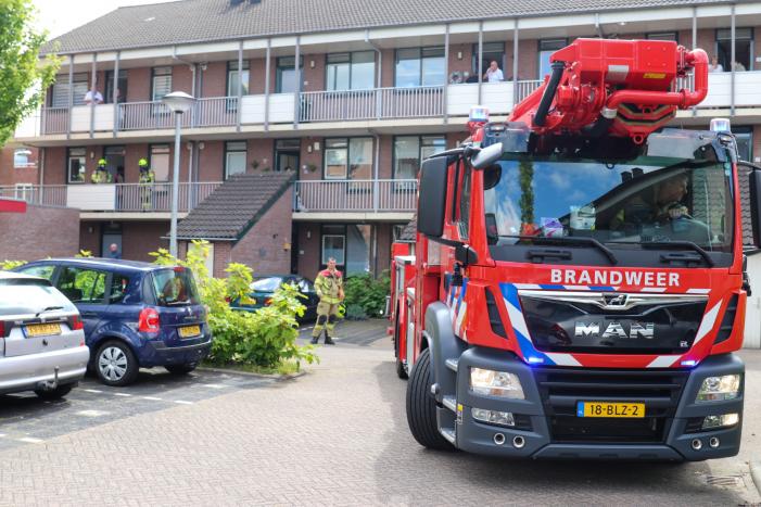 Brandweer haalt patiënt naar beneden vanwege werkzaamheden lift