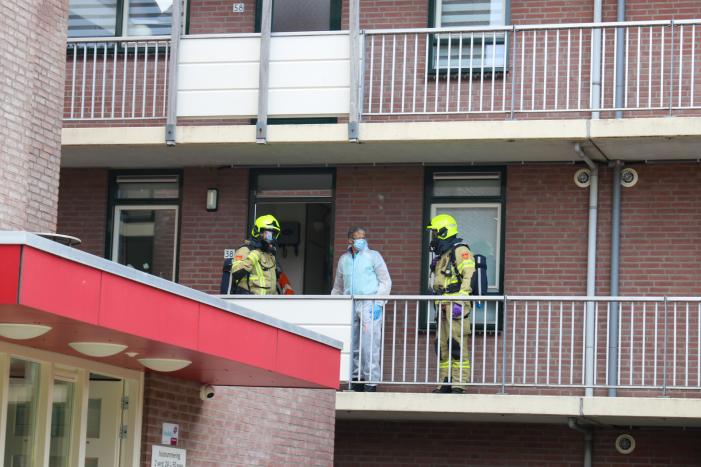 Brandweer haalt patiënt naar beneden vanwege werkzaamheden lift