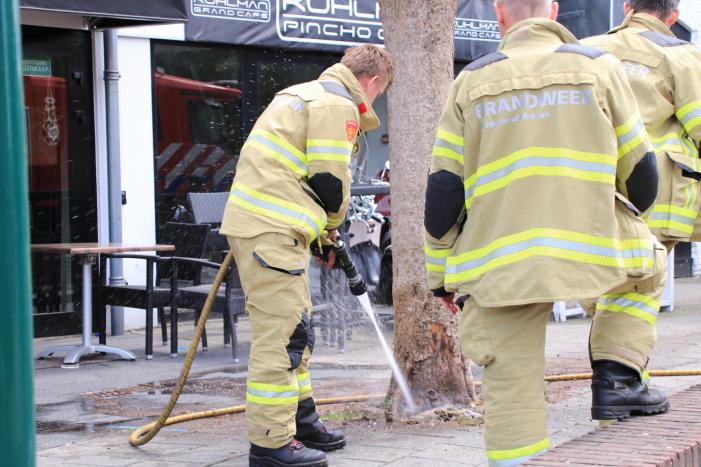 Boom op terras van Pincho-Café Kuhlman vliegt in brand