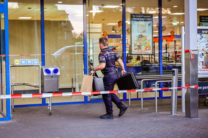Lidl-supermarkt overvallen, tieners aangehouden