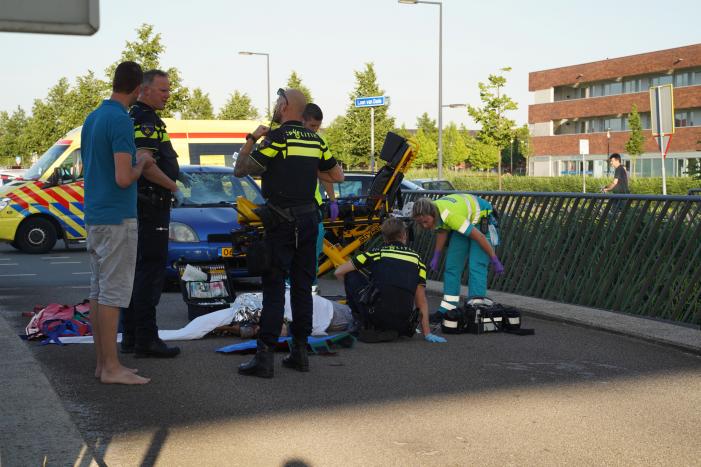 Fietsster zwaargewond na ongeval op oversteekplaats