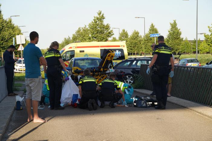 Fietsster zwaargewond na ongeval op oversteekplaats