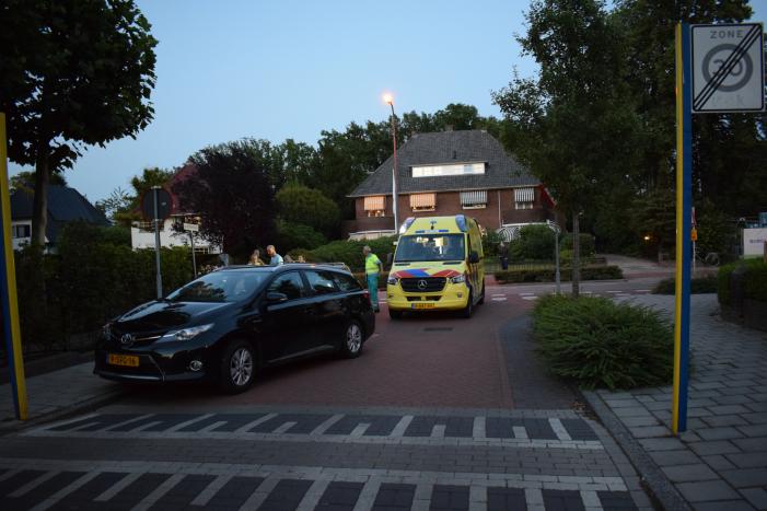 Scooterrijder gewond door aanrijding met auto