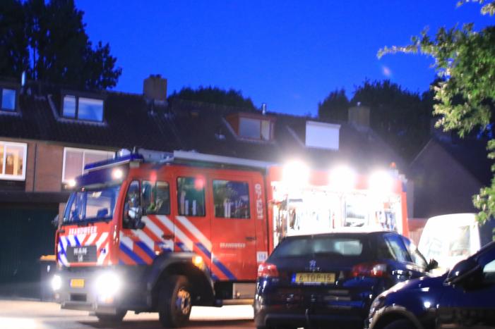Brand in woning