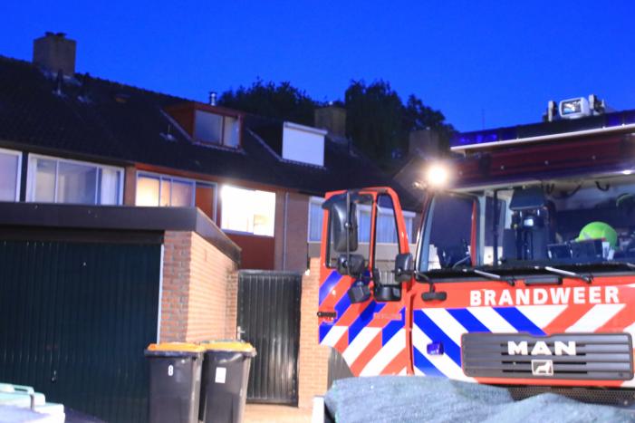 Brand in woning