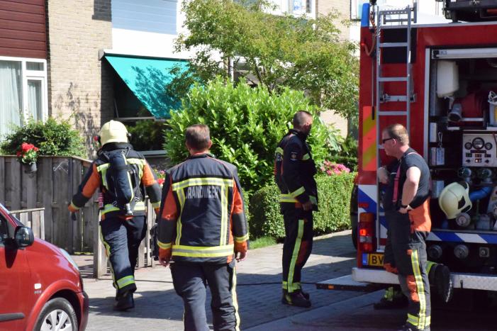 Gewonde bij brand in keuken