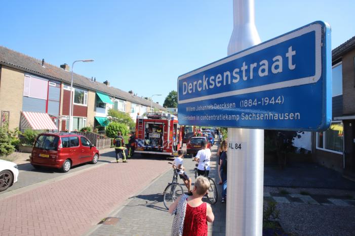 Gewonde bij brand in keuken