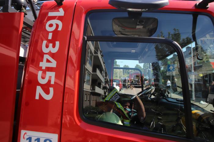 Gewonde bij brand in keuken